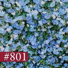 801-Blues-Flower-Wall